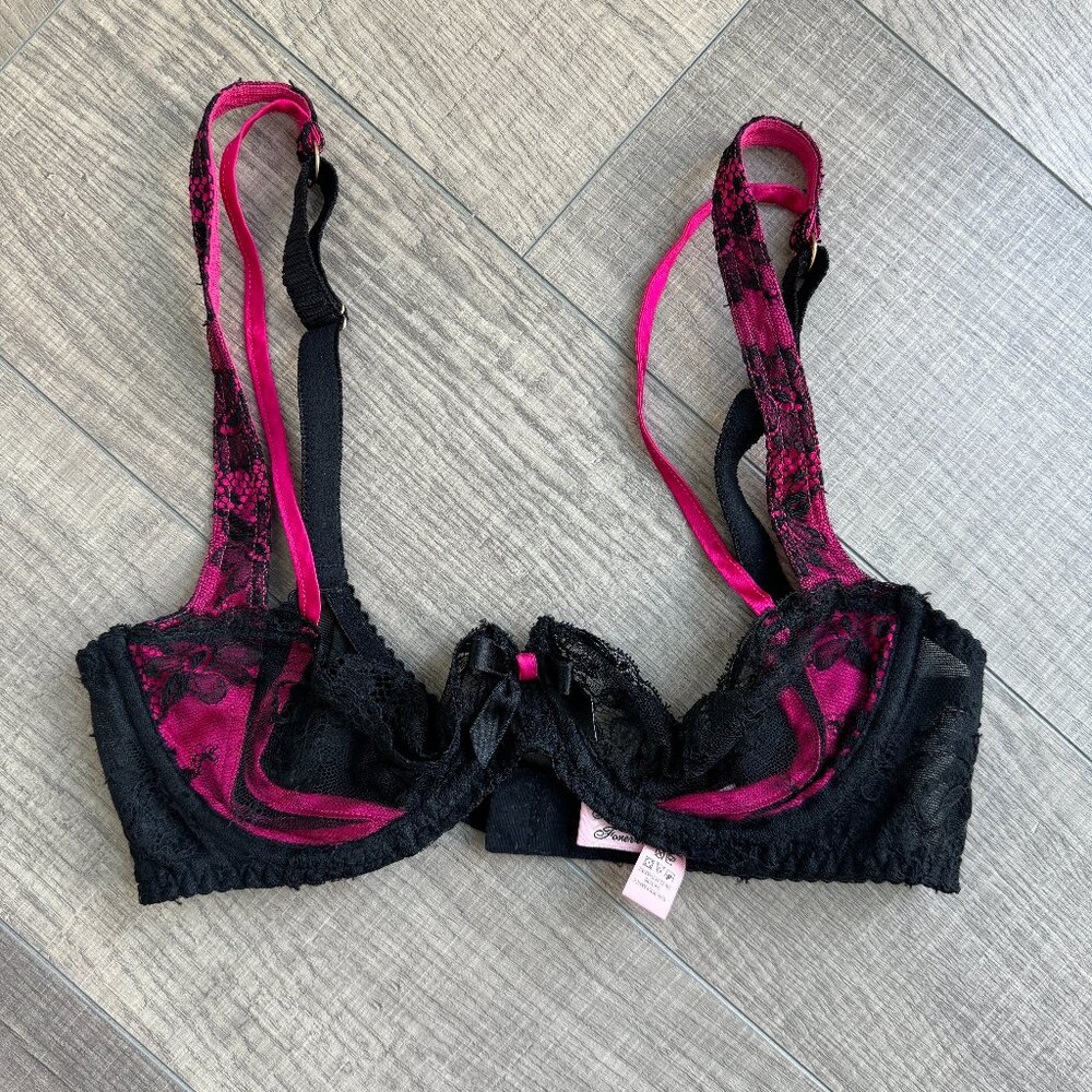 Agent Provocateur Lace Satin Maddy Bra 32C